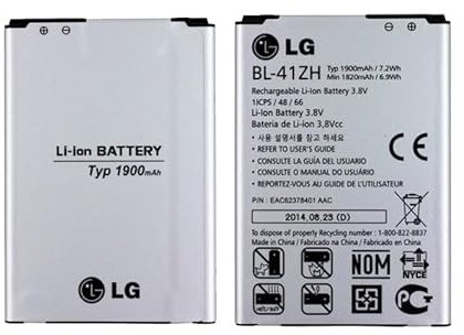LG BL-Batteria 41ZH L FINO D290 Joy, H220, L50 scarpa da ginnastica