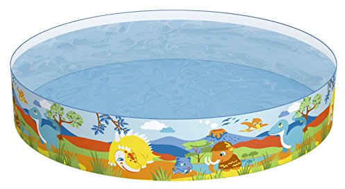 BESTWAY 55022 - Piscina Infantil Fill N' Fun Dinosaurios 183x38 cm