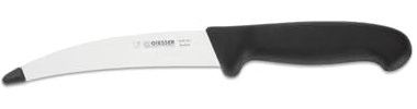 Johannes Giesser Messerfabrik Gekrösemesser mit Kunststoffknopf, Grau, 16 m, 1012140510