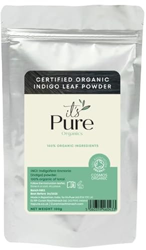 It's Pure Certified Organic Indigo Powder 100 g