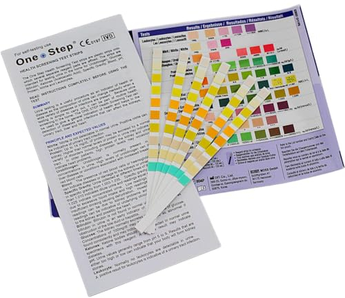 Family Health Urine Screening Test for Liver, Kidney, Heart, Blood, Urinary Tract (6 Tests)