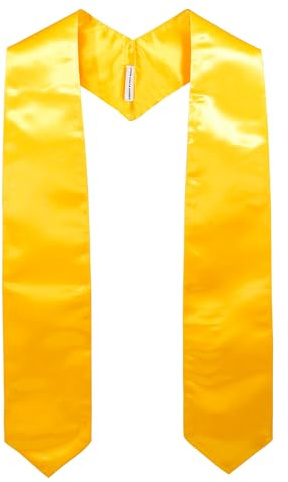 GraduationMall Abschluss Stola für akademische Kirche Priester Chor Stola Stahl 60/72 Unisex Erwachsene 16 farben