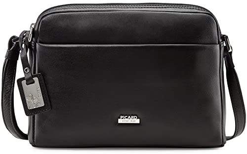 Picard Damen Schultertasche REALLY aus Echtleder Klein | mit Reißverschluss | Schultertasche | Alltag