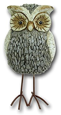 Eule Uhu Kauz Vogel Gartendeko Deko Garten Tier Figur Artikel Skulptur Statue
