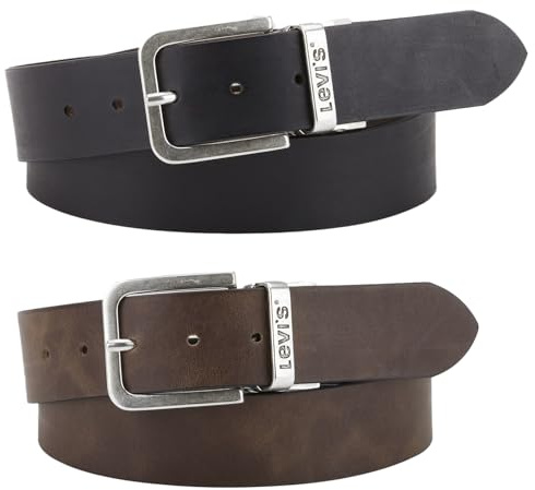 Levi's Reversible Core, Cintura Unisex - Adulto, Marrone (Brown), 105