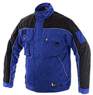 CXS Otakar Herren Arbeitsjacke - Wasserabweisend und Winddicht mit Reflektierenden Nähten Outdoor Schutzjacke Arbeitsbundjacke Bundjacke Cargojacke