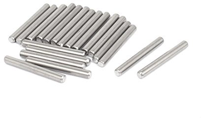 sourcing map 304Edelstahl Spannstifte Verschluss Elements 3mmx25mm 20Stück de
