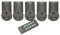 Remote Control Mains Socket Adaptors - Set of 5