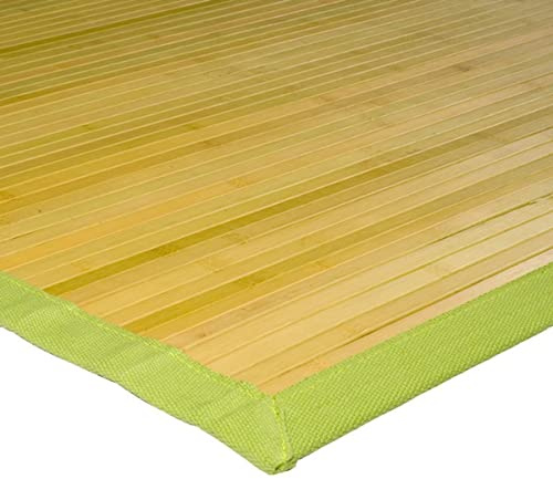 MonBeauTapis 712226 Solo Tapis Bambou Anis 120 x 70 cm