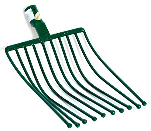 Forchetta patate, forchetta patate, forchetta filo, forchetta carbone, 10 denti senza manico K114