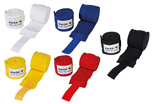 Kwon Elastische Boxbandagen rot