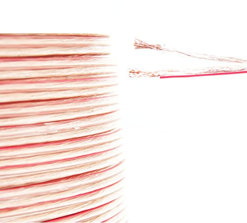 Ex-Pro® - AV-Pro OFC Oxygen Free Copper Loud Audio/Speaker Cable, 2 x 0.75mm² [OD 5mm x 2mm] - 30m Reel