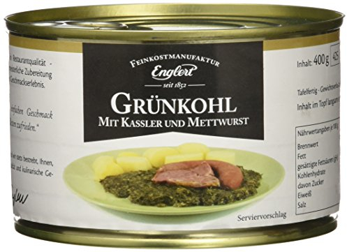 ENGLERT Grünkohl mit Kassler und Mettwurst/Dose (1 x 400 g)