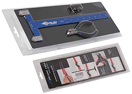 AVALON Tuning Pack - blau mit Nockpunkzange und Nockpunkt, Pfeilauflage, Sehnenmaßstab; für Pfeil und Bogen, Bogenschießen, Bogensport