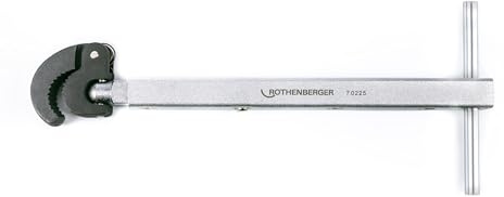 ROTHENBERGER Teleskop-Standhahnmutternschlüssel, 10-32mm | 70225 | Festziehen und Lösen von Schraubenmuttern an schwer zugänglichen Stellen wie Waschtischen und Spülbecken