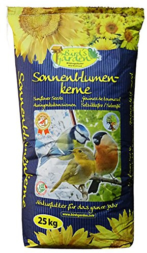 Bird's Best Selection Vogelfutter Sonnenblumenkerne, 1er Pack (1 x 25000 g)