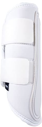 Requisite Unisex Horse Brushing Boots Sports Medicine White Cob