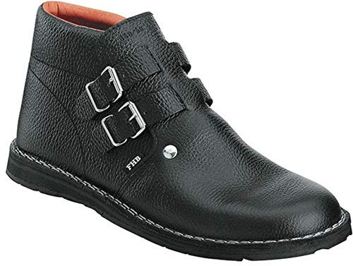 FHB Oskar 84060 Dachdeckerstiefel Autoreifensohle Doppelschnalle 44