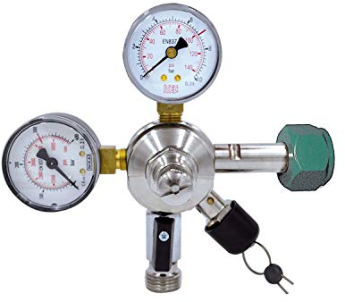 Druckminderer Stickstoff (N2), 1-leitig, Ausführung:3 bar