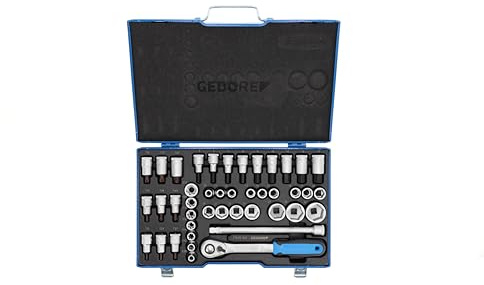 GEDORE Steckschlüssel-Satz 1/2 Zoll 42-Teilig, ITX 19 INU-20