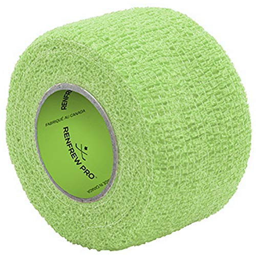 Renfrew Stretchrap Grip Tape Scapa Hockeyschläger, 1 Rolle (3,8 cm/6 m, Limettengrün)