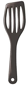 WACA 0231 Wender 260 mm – Hitzebeständiger, robuster Pfannenwender aus Kunststoff – Spülmaschinengeeignet, geschmacksneutral – Ideal für Braten, Kochen & Grillen – Oberflächenhart, Mehrweg – Schwarz