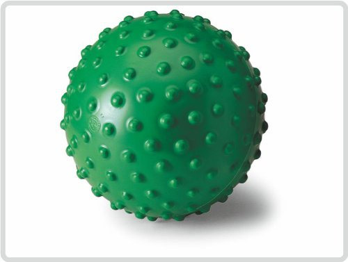 Teckmedi Aku Ball Akuball Massageball, Grün, Top-Qualität, Ideal für sportliche und Physiotherapeutische Übungen, Haut- und Rückenmassage, Einfach anzuwenden, Durchmesser 20 cm