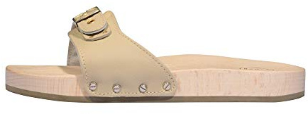 Scholl PESCURA Flat sand, Unisex-Erwachsene Clogs, Beige (sand), 45 EU