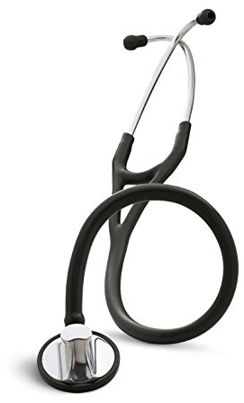 Littmann Master Cardiology Schwarz + Gravur und Wegwerf Penlampe