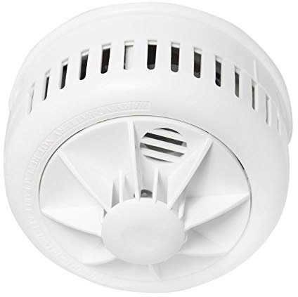 Firehawk FHH10 Kitchen Heat Fire Alarm Detector Miniature Long Life Battery Operated with 10 Year Lithium Battery and advanced thermistor based detection