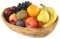 D.O.M. Schale als Obstschale oval 30-33 cm aus Olivenholz