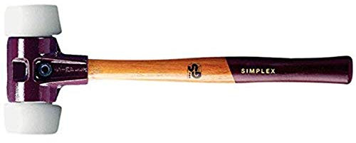 Halder 2310452 Schonhammer Simplex aus Superplastik, 60 mm