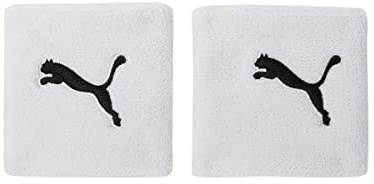 Puma Cat Wristband Bandeau de Sudation Blanc FR : Taille Unique (Taille Fabricant : UA)
