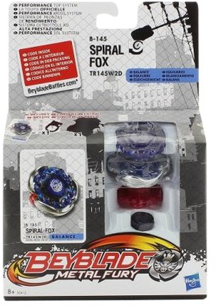 Beyblade - 50412 - figur - Metal Fury Standard - Spiral Fox