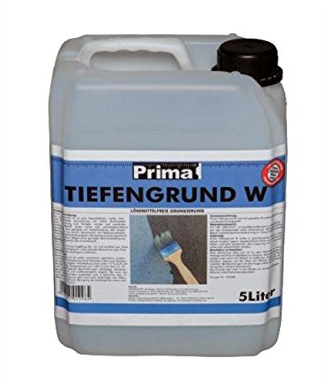 Prima Tiefengrund W | 5 Liter Kanister | lösungsmittelfreie Grundierung
