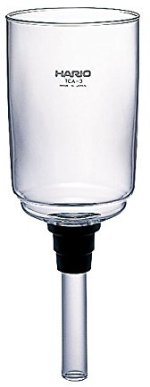 Hario Cuenco superior de cristal para sifón de café TCA-3, transparente