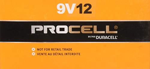 Duracell Procell batterie 9 Volt, confezione da 12
