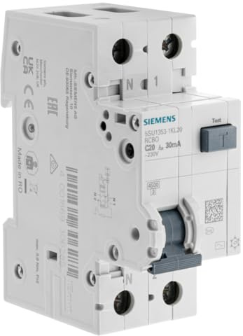 SIEMENS - Disjoncteur différentiel 20A 30mA Type AC