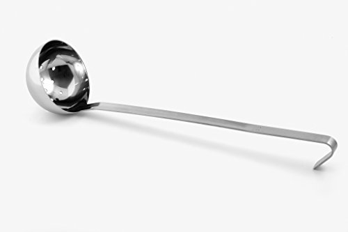 Weis Klosslöffel gelocht 8 cm, Edelstahl, Silber, 42 x 8 x 8 cm