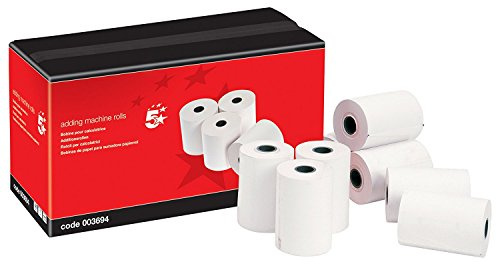 5 Star Office 295640 Addirollen 57 x 57 mm / 26.7 m, 20 Pack