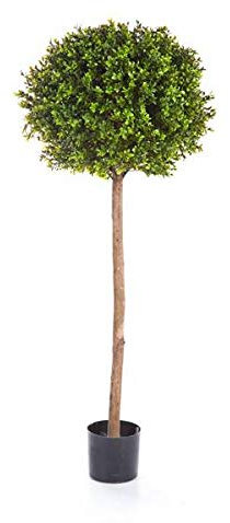 artplants.de Bosso Artificiale Tom, 1730 Foglie, 140cm, Ø 50cm - Cespuglio Decorativo/Albero di bosso