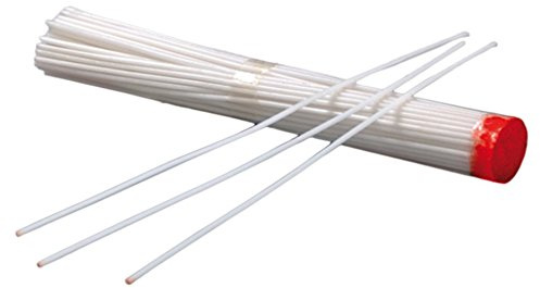 efco Nr. 4 rund Docht gewachst, Baumwolle, weiß, 10 cm, 20 Stück