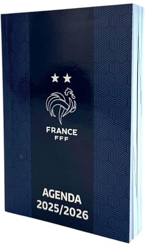 Skoldagbok 2022-2023 - FFF - officiell kollektion av det franska fotbollslaget