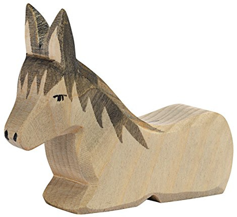 Unbekannt Ostheimer 42117 Esel II aus Holz Höhe 8cm