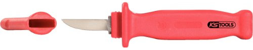 KS Tools 117.1393 Coltello Isolato per Guttaperca, 200 mm