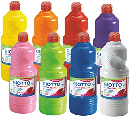 Omyacolor Gouache 1 Liter, 8 Farben
