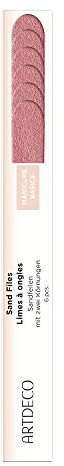 ARTDECO Sand Files - Nagelfeile mit 2 verschiedenen Körnungen - 6 Stück