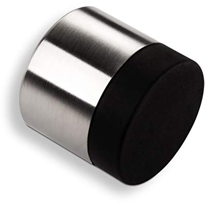 2 x SO-TECH® Türstopper TOPPER echt Edelstahl Ø 30 mm Wandabstand 30 mm Wandtürstopper