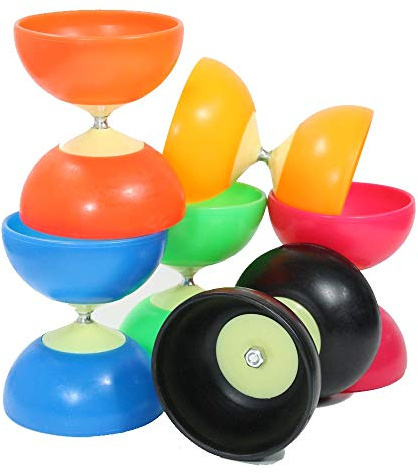 Neoflight 2 Beginner Diabolo Set - Includes Sticks, String and Instructions (Blue)