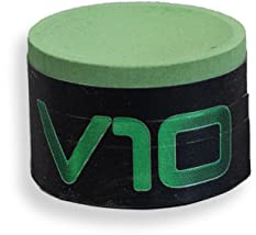 Ultimate Pool TAOM V10 - Stecca da biliardo rotonda in gesso verde chiaro TAOM V10 verde chiaro rotondo per stecca da biliardo, pezzo singolo